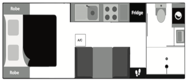 Eternity 20' Caravan Plan